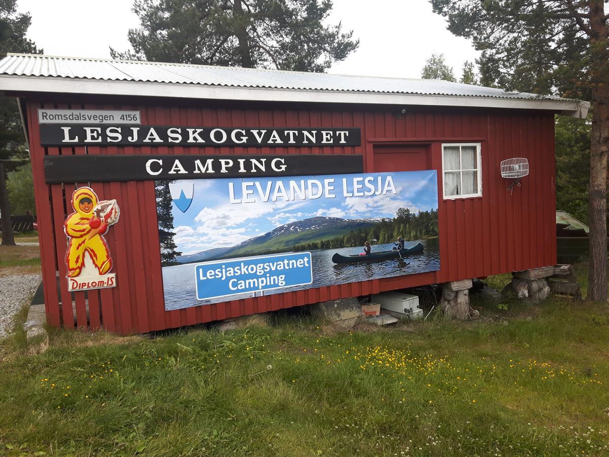 Hotel Lesjaskogsvatnet Camping Exterior foto